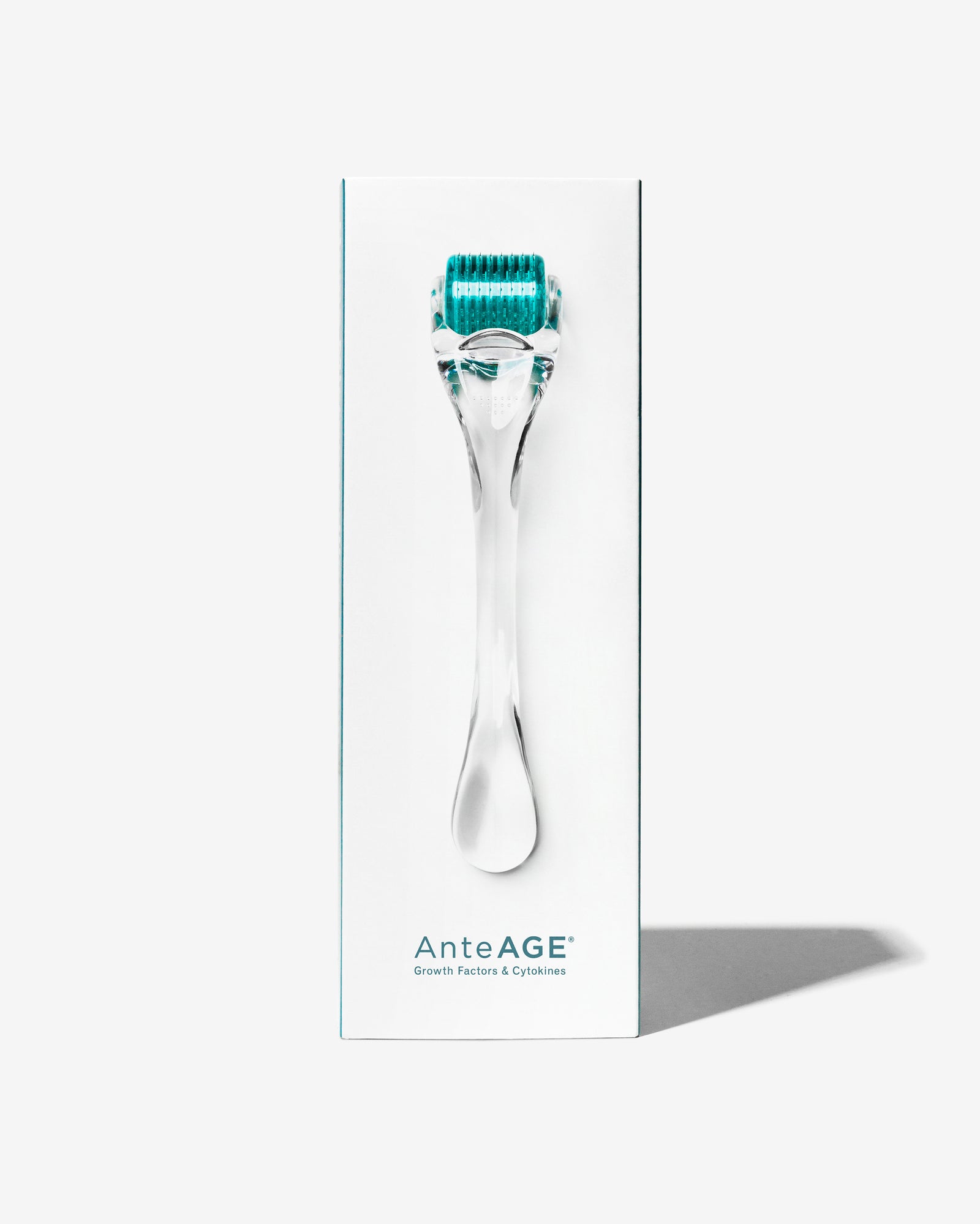AnteAGE Home Microneedling Intro Kit, At-Home Collagen Induction System with Stem Cell Growth Factor Solution