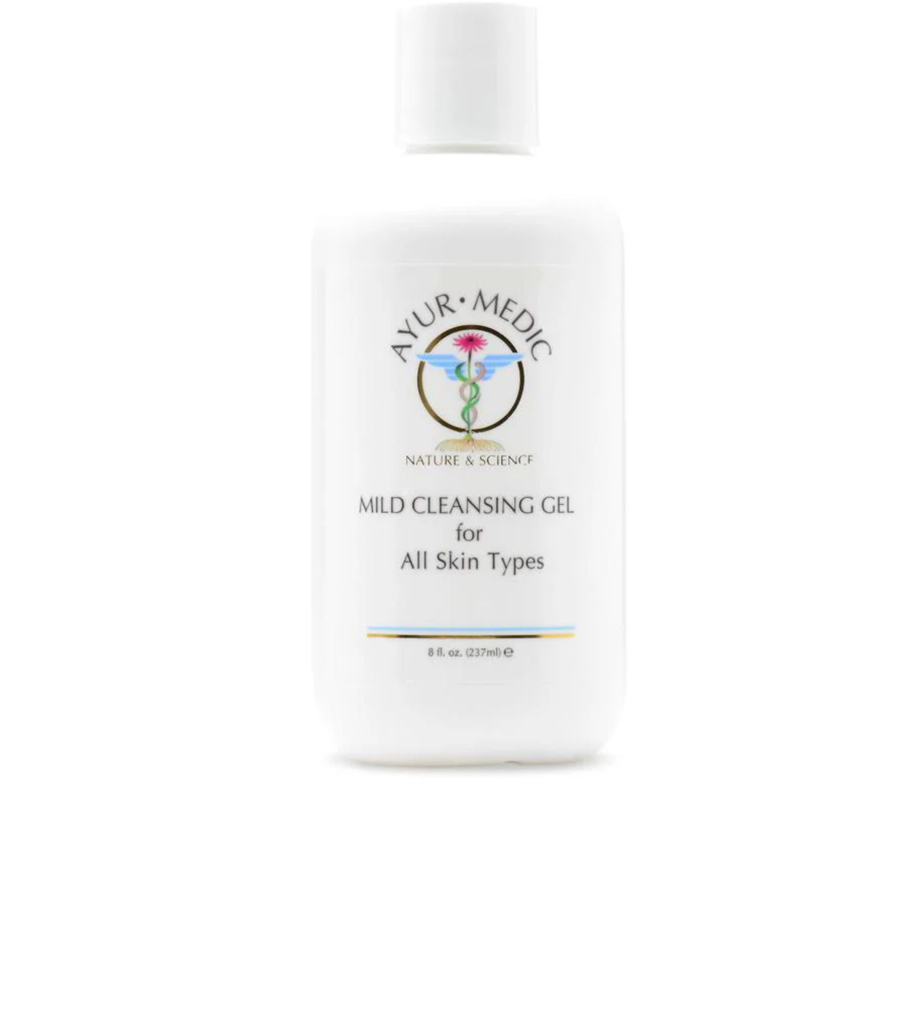 Ayur-Medic Mild Cleansing Gel (8oz)  Sulfate-Free Gentle Daily Cleanser